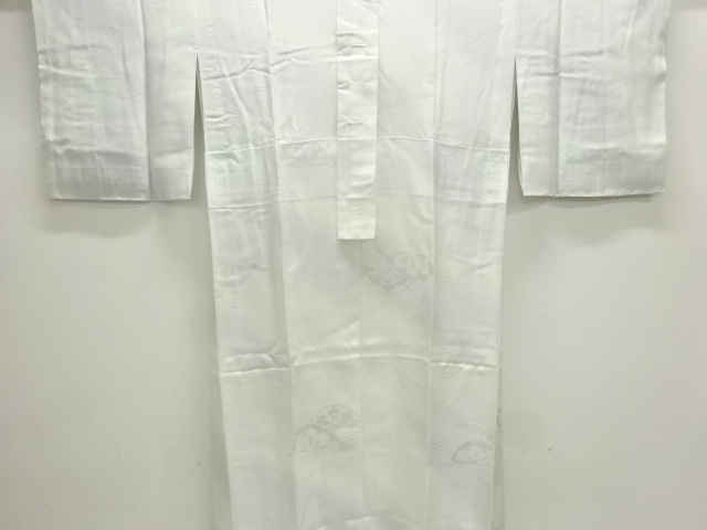 JAPANESE KIMONO / UNUSED WAVE WHEEL PATTERN HITOEJUBAN
